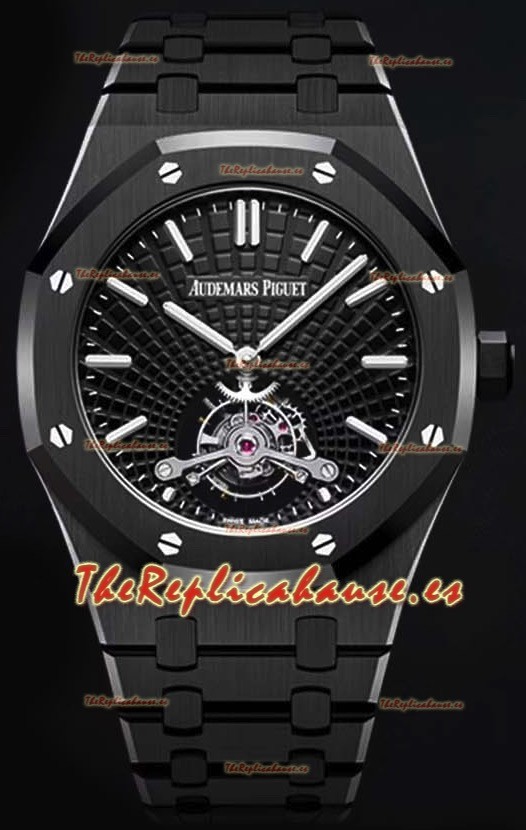 Audemars Piguet Royal Oak Tourbillon 41mm Extra-Thin Reloj con Caja Cerámica