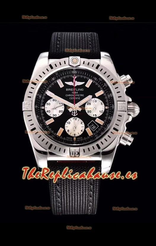 Breitling Chronomat Airbone Reloj Réplica a Espejo 1:1 con Dial Negro