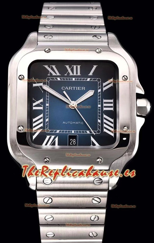 Cartier Santos De Cartier XL Reloj Réplica a Espejo 1 :1 - 40MM Caja de Acero Inoxidable