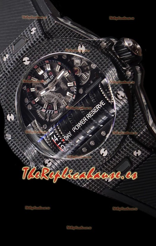 Hublot Big Bang MP-11 Power Reserve 3D Carbon Reloj Réplica Suizo