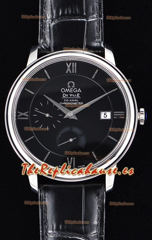 Omega Co-Axial Prestige Power Reserve Reloj Suizo de Acero Inoxidable