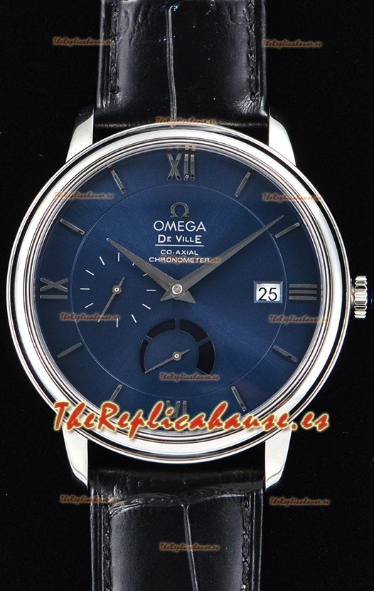 Omega Co-Axial Prestige Power Reserve Reloj Suizo de Acero Inoxidable