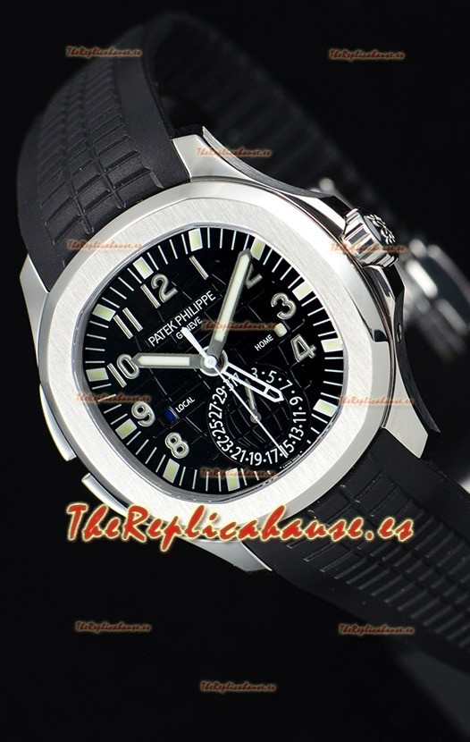 Patek Philippe Aquanaut 5164A Reloj a Espejo 1:1 Dial Negro