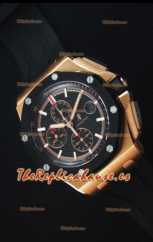 Audemars Piguet Royal Oak Offshore Dial tipo Méga Tapisserie Reloj Réplica a Espejo 1:1