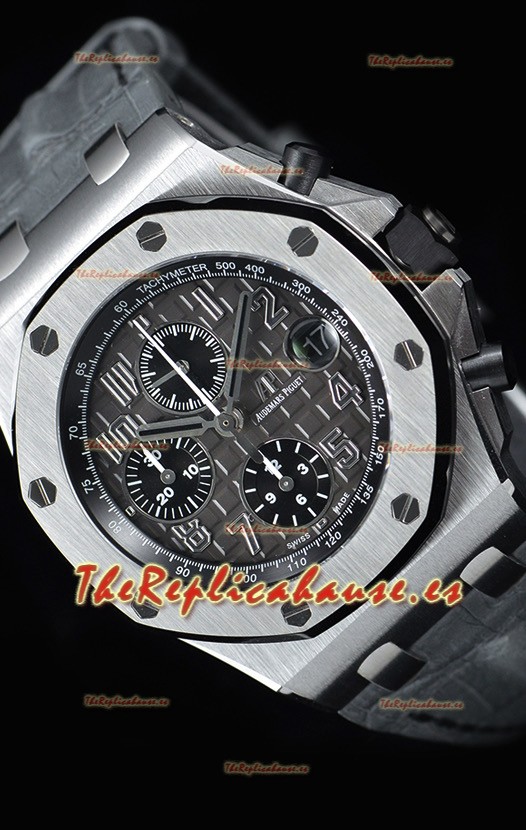 Audemars Piguet Royal Oak Offshore Chronograph "Elephant" Reloj de Acero 904L Réplica a Espejo 1:1