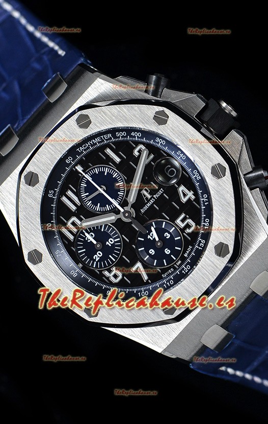 Audemars Piguet Royal Oak Offshore Chronograph "The Real Batman" Reloj de Acero 904L Réplica a Espejo 1:1