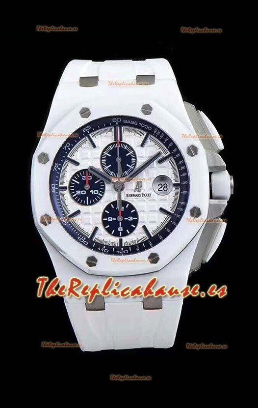 Audemars Piguet Royal Oak Offshore Cerámica blanca - Movimiento Ultimate 3126 1:1