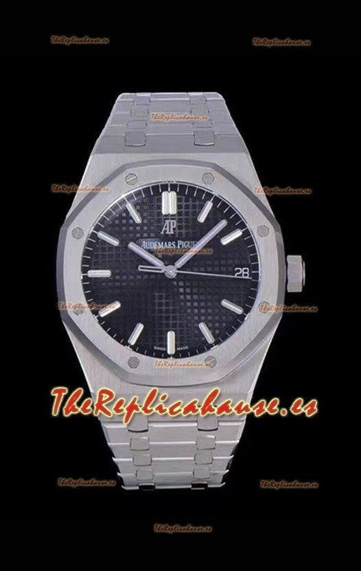 Audemars Piguet Royal Oak 41MM Dial Azul Reloj Réplica a espejo 1:1 de Acero 904L