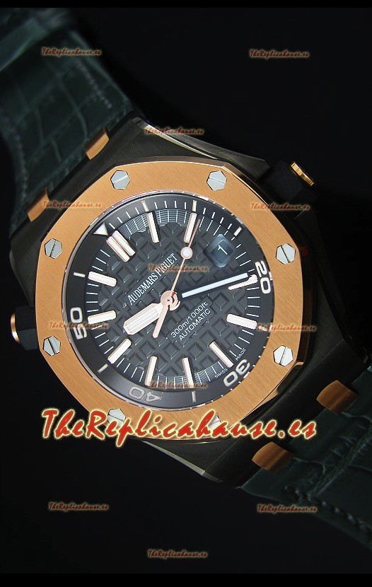 Audemars Piguet Royal Oak Diver Ember Edición Limitada Réplica Espejo 1:1, Movimiento 3120