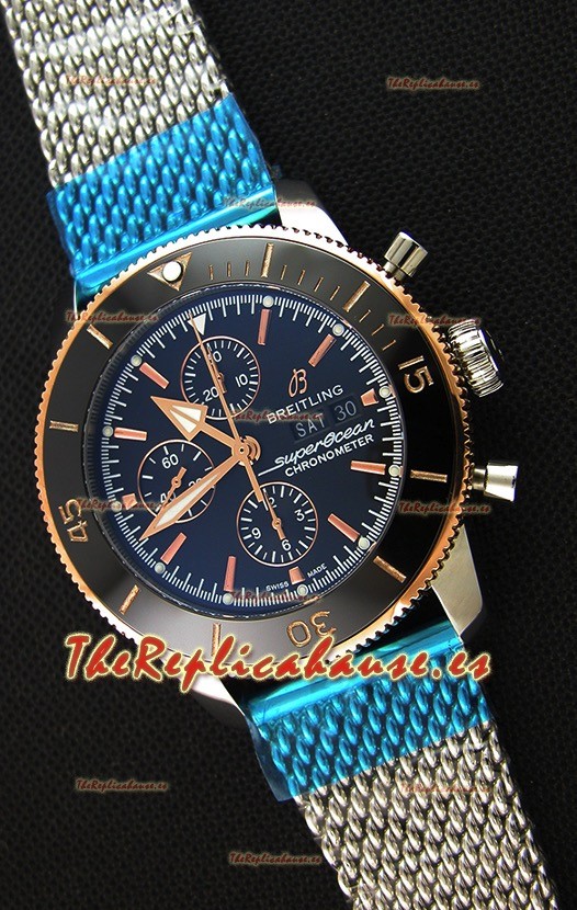 Breitling Superocean Heritage II Chronograph 46MM 1:1 Mirror Reloj Réplica Suizo