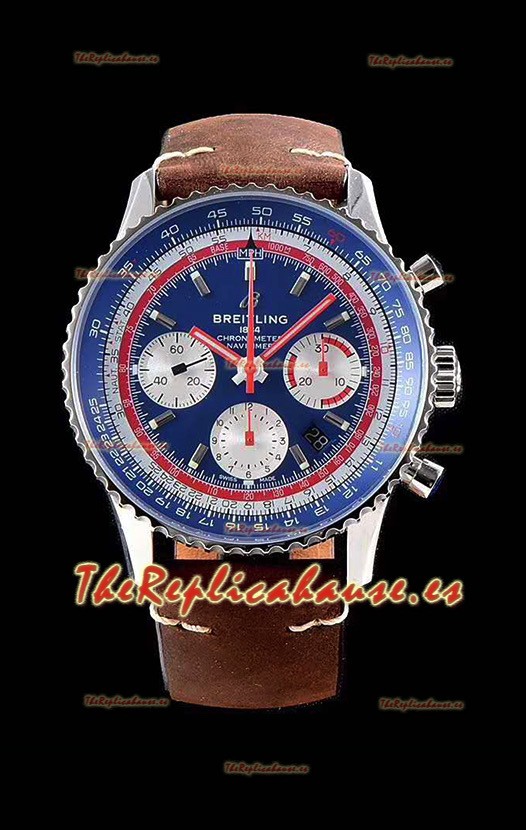 Breitling Navitimer 1 B01 Chronograph PAN AM Edition 43MM - Reloj Réplica a Espejo 1:1