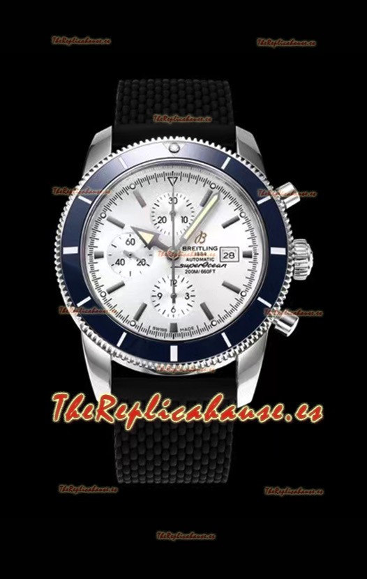 Breitling SuperOcean Heritage II 44MM Dial Blanco Reloj Réplica Suizo