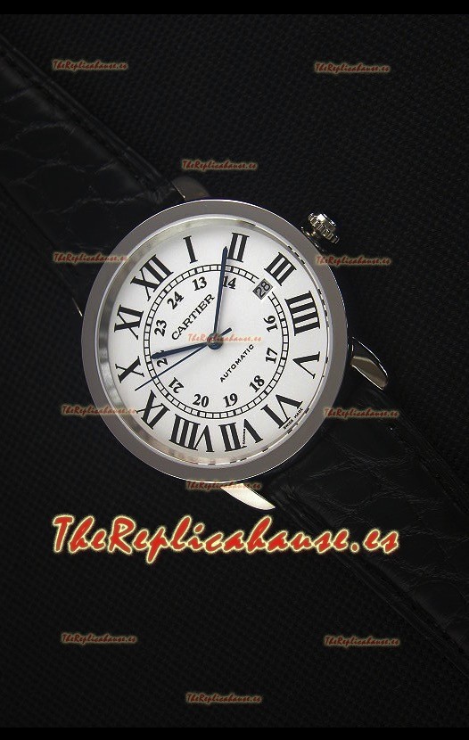 Cartier "Ronde De Cartier" Reloj de Acero Inoxidable