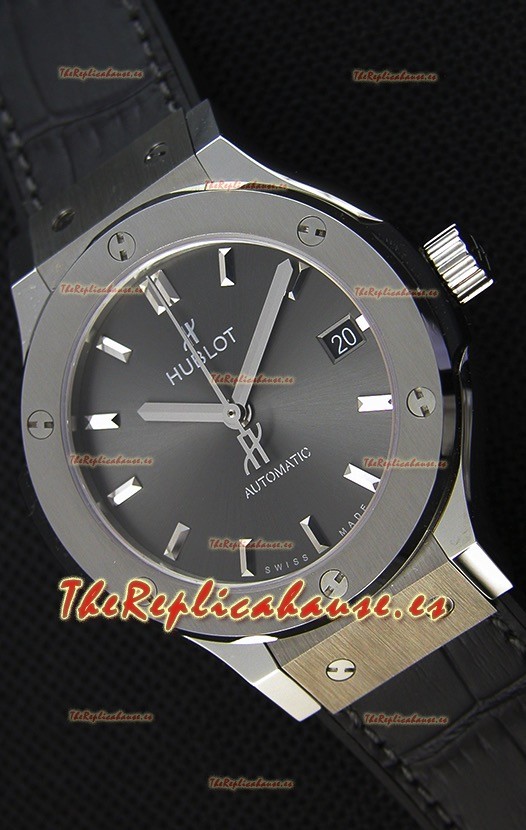 Hublot Big Bang Classic Fusion 38MM Reloj Réplica a Espejo 1:1 Dial Gris