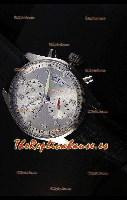 IWC Pilot Chronograph IW387809 Reloj Replica de Acero Inoxidable escala 1:1