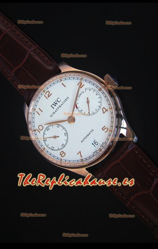 IWC IW500701 Portugieser Reloj Suizo Replica a escala 1:1 - Versión 2016 Actualizada