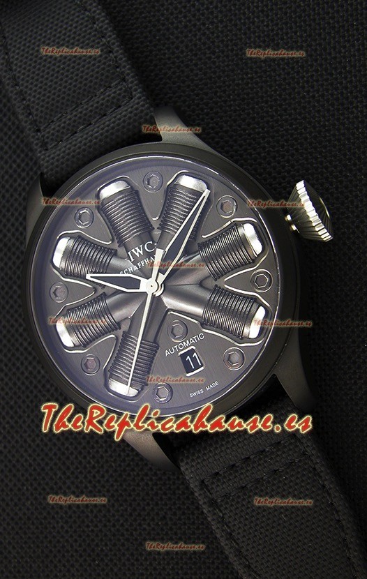 IWC Pilot Top Gun Concept Edition Reloj Réplica con Caja en Revestimiento PVD 45.5MM