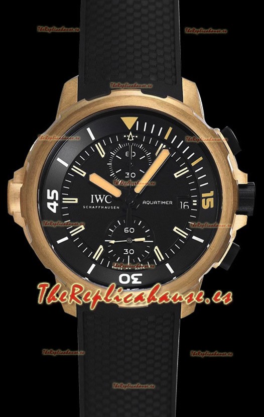 IWC Aquatimer Chronograph "Expedition Charles Darwin" IW379503 Reloj Réplica a Espejo 1:1 