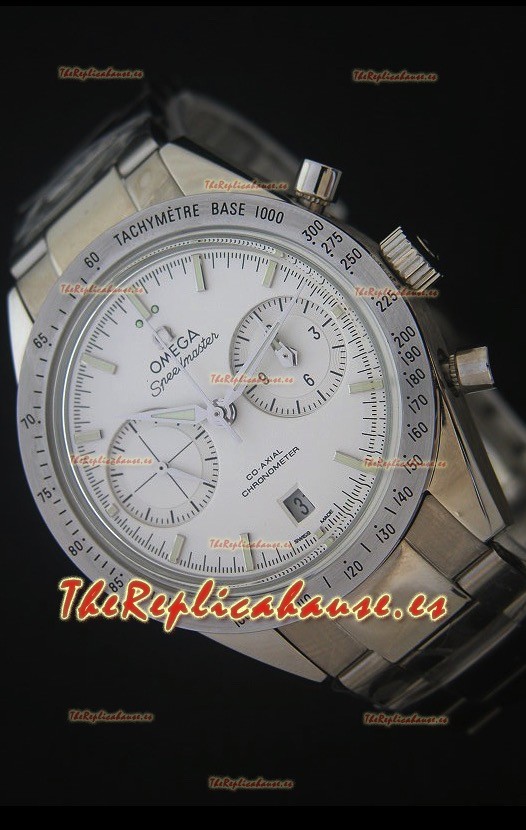 Omega Speedmaster 57 Co-Axial Reloj Suizo Cronógrafo con Marcadores de Acero