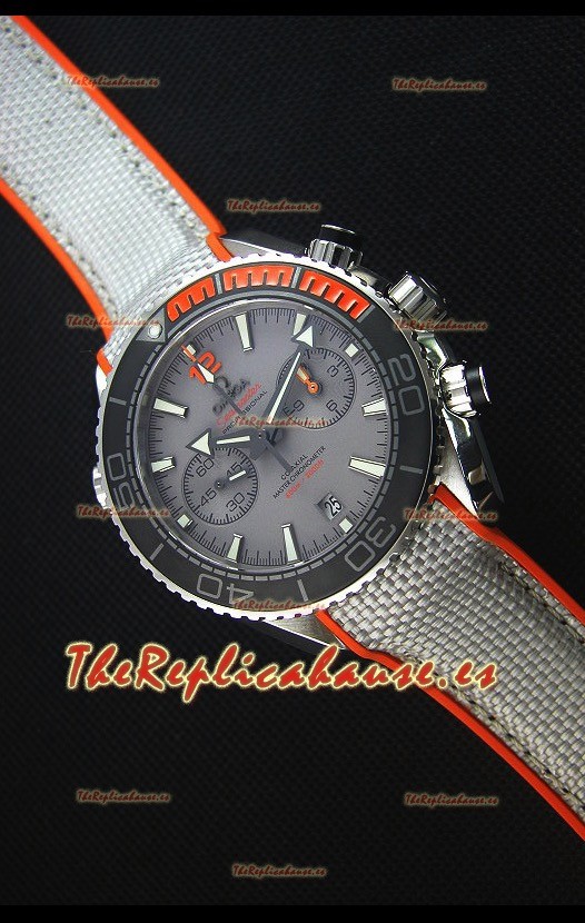 Omega Seamaster Planet Ocean 600M Master Último Reloj Replica Cronógrafo a Espejo 1:1
