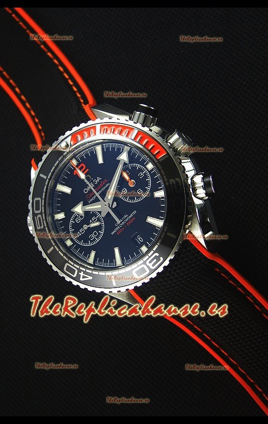 Omega Seamaster Planet Ocean 600M Master Último Reloj Replica Cronógrafo a Espejo 1:1