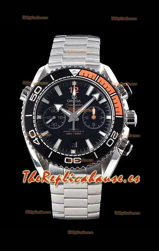 Omega Planet Ocean 600M Chronograph Acero 904L Reloj Réplica a Espejo 1:1 