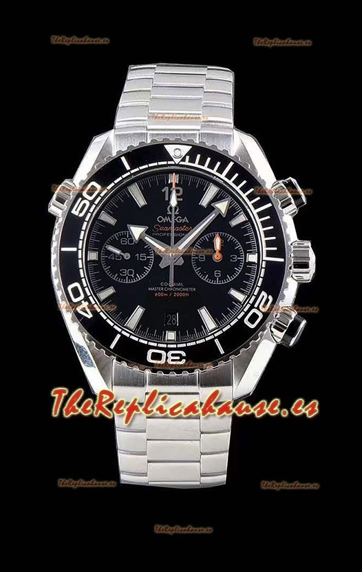 Omega Planet Ocean 600M Chronograph Acero 904L Reloj Réplica a Espejo 1:1 