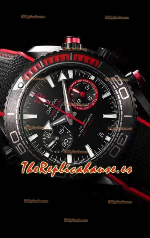 Omega Seamaster Planet Ocean Deep Black 600M Volvo Ocean Race Reloj a Espejo 1:1