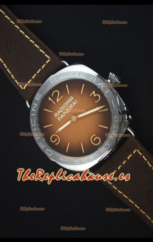 Panerai Radiomir PAM687 Acciaio Brevettato Reloj Replica a Espejo 1:1