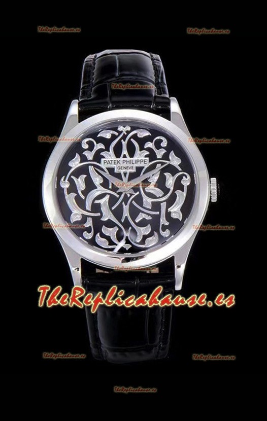 Patek Philippe 5088/100P Calatrava Reloj Acero Inoxidable a Espejo 1:1