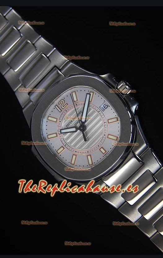 Patek Philippe Ladies Nautilus Reloj de Acero Inoxidable 36MM 