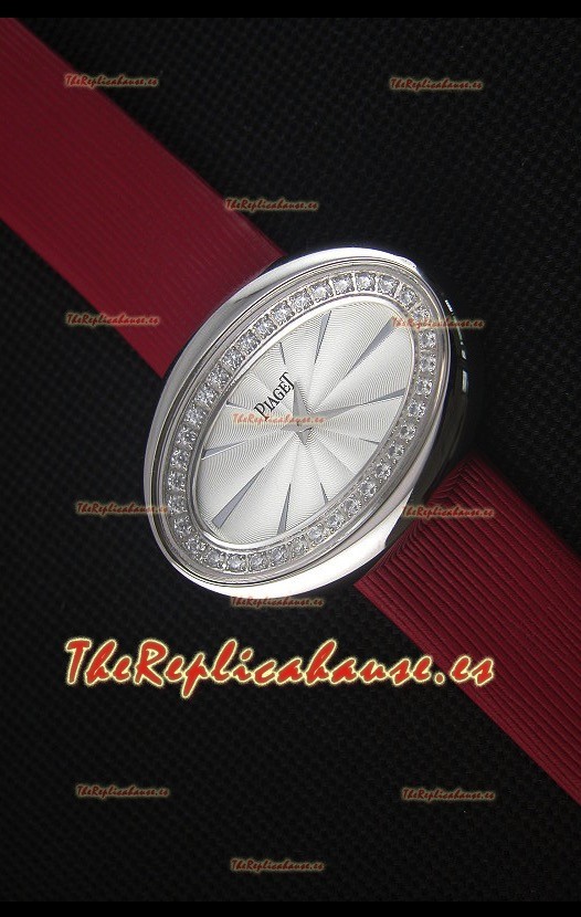 Piaget Limelight Magic Hour Reloj de Cuarzo Suizo Caja en Acero con Correa Roja