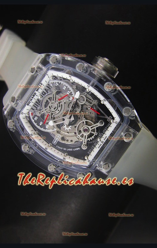 Richard Mille RM56-01 AN Saphir Edición Reloj Replica color Blanco