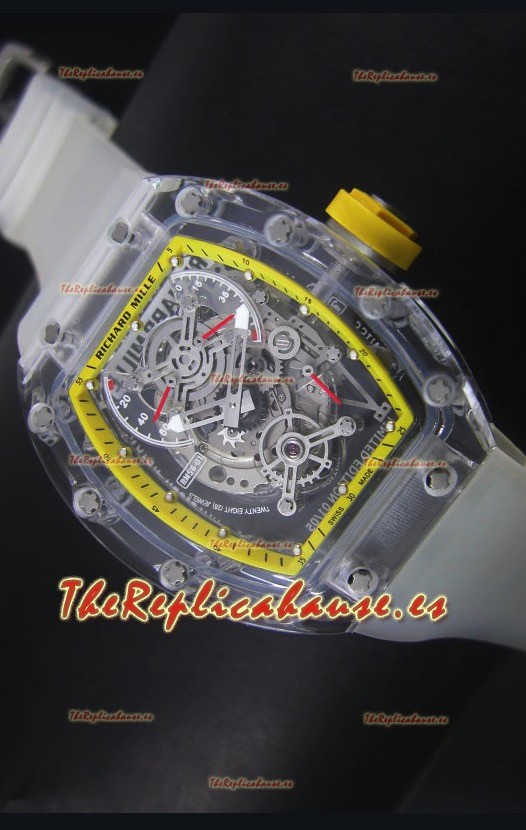 Richard Mille RM56-01 AN Saphir Edición Reloj Replica color Amarillo