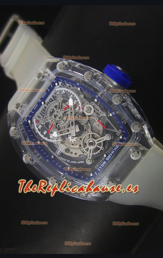 Richard Mille RM56-01 AN Saphir Edición Reloj Replica color Azul
