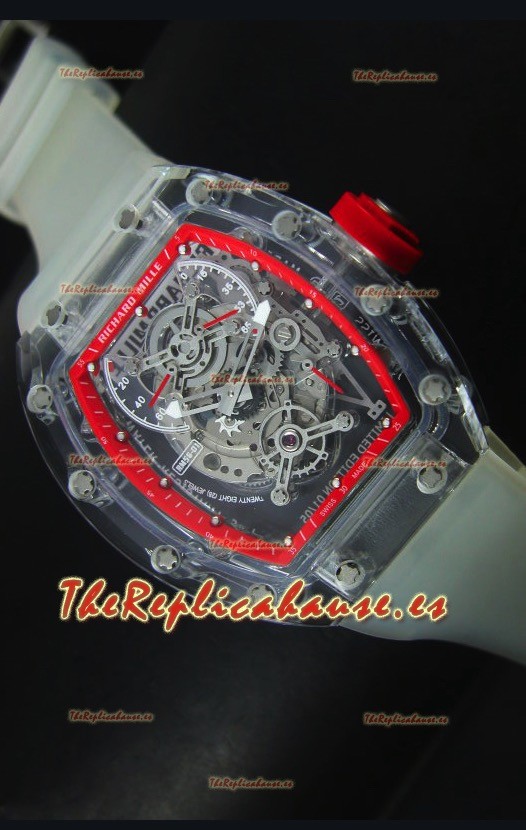 Richard Mille RM56-01 AN Saphir Edición Reloj Replica color Rojo