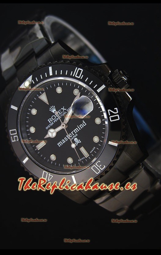 Rolex Submariner 114060 Reloj Replica Suizo a Espejo 1:1 Edición Mastermind