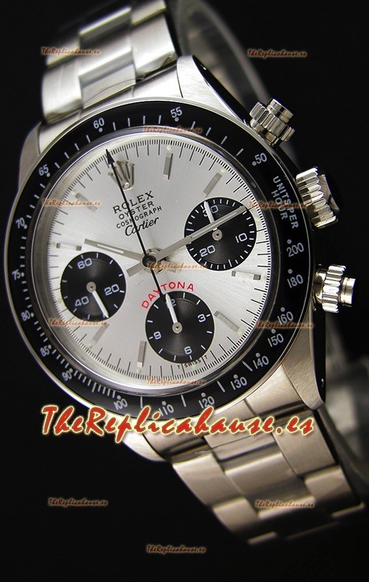 Rolex Daytona Vintage 6263 para Edición Réplica Suiza CARTIER - Reloj de Acero 904L