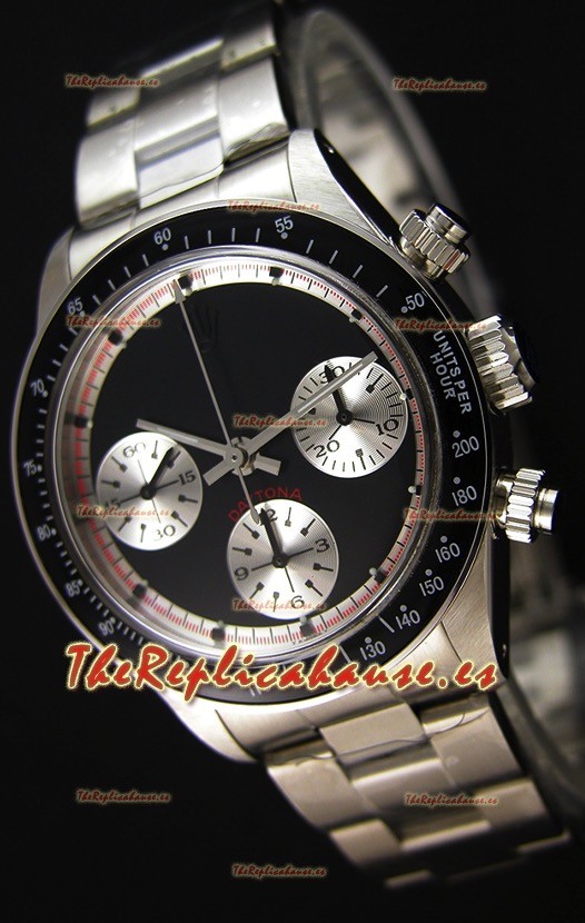 Rolex Daytona Paul Newman Blacked out Reloj Réplica Suizo- Reloj de Acero 904L