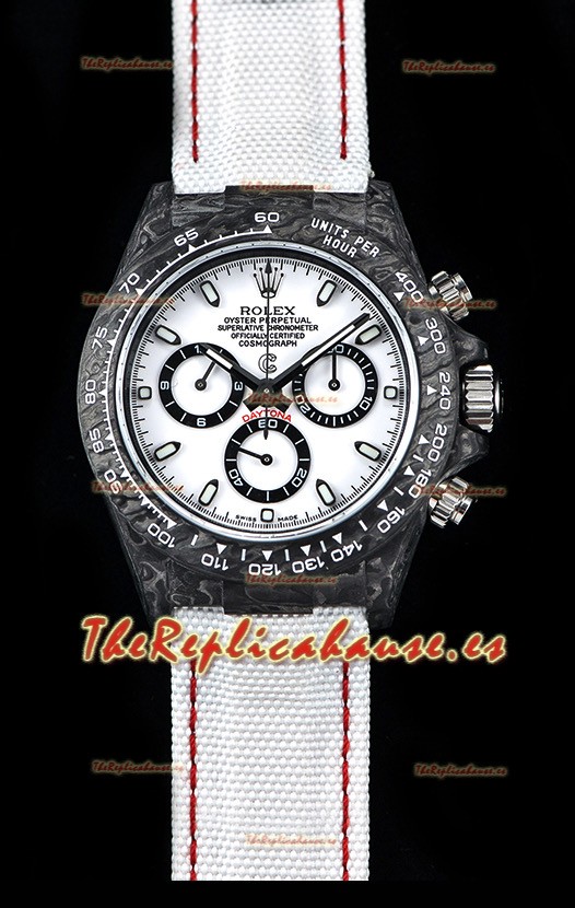 Rolex Daytona CHRONUSART Caja de Carbón forjado, Réplica a Espejo 1:1, Dial Multicolor