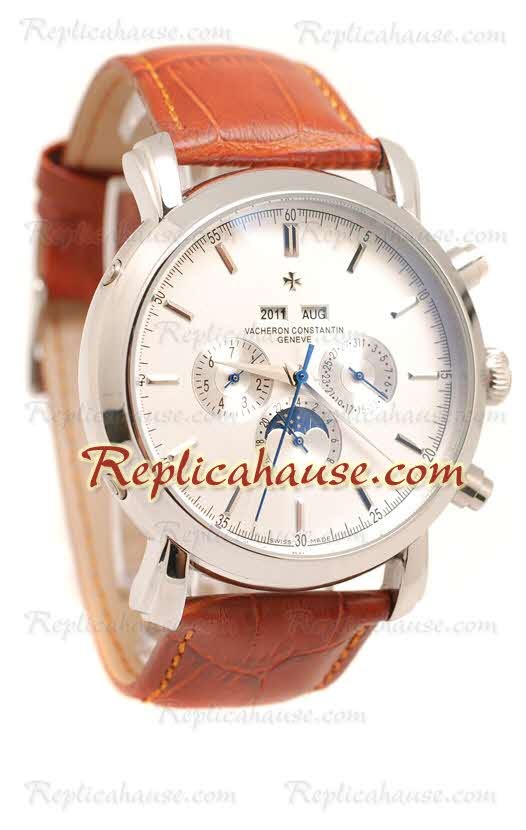 Vacheron Constantin Malte Perpetual Cronógrafo Reloj Réplica