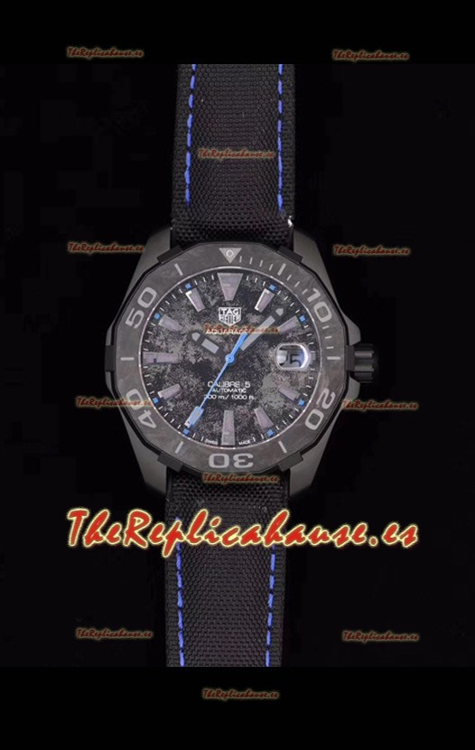 Tag Heuer Aquaracer Calibre 5 Titanium Carbon 41MM Reloj Réplica a Espejo  1:1