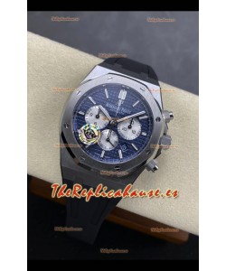 Reloj Royal Oak Chrono 26331 con esfera azul, superclon