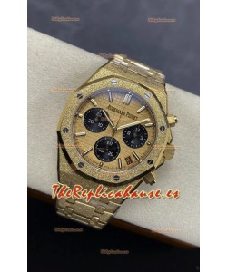 Reloj Royal Oak Chrono 26240 Superclon de oro amarillo esmerilado