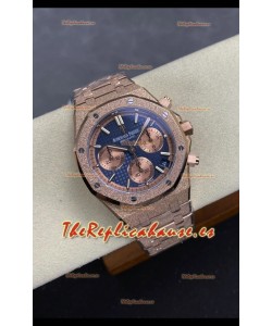 Reloj Royal Oak Chrono 26240 Superclon de oro rosa esmerilado