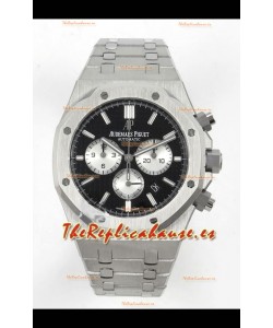 Reloj Royal Oak Chrono 26331 con esfera negra, superclon