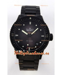 Reloj Blancpain Fifty Fathoms Superclon con caja de cerámica y esfera gris