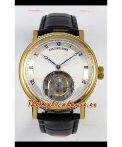 Reloj Breguet Classique Tourbillon de oro amarillo con esfera romana, superclon