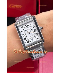 Reloj Cartier Tank Solo Suizo Automatico de 31 mm, superclon