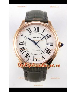 Reloj Cartier Ronde Louis 40 Superclon de oro rosa